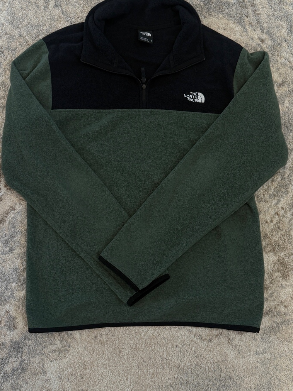 The North Face Black Full-Zip Fleece Jacket